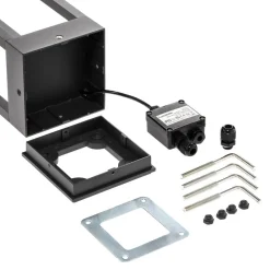 Carlota LED-vejlampe, antracit, 65 cm, metal^Lucande Outlet