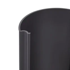 Corban sokkellampe, grå, sensor, udtag, IP44^Lucande