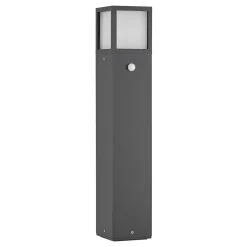 Dewari vejlampe, bevægelsessensor, E27, 65 cm, IP54^Lucande New