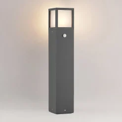 Dewari vejlampe, bevægelsessensor, E27, 65 cm, IP54^Lucande New