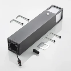 Dewari vejlampe, bevægelsessensor, E27, 65 cm, IP54^Lucande New