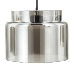 Diano hængelampe, røggrå, version med 4 lyskilder^Lucande Discount