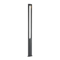 Dovino LED-lygtepæl, 200 cm^Lucande Outlet