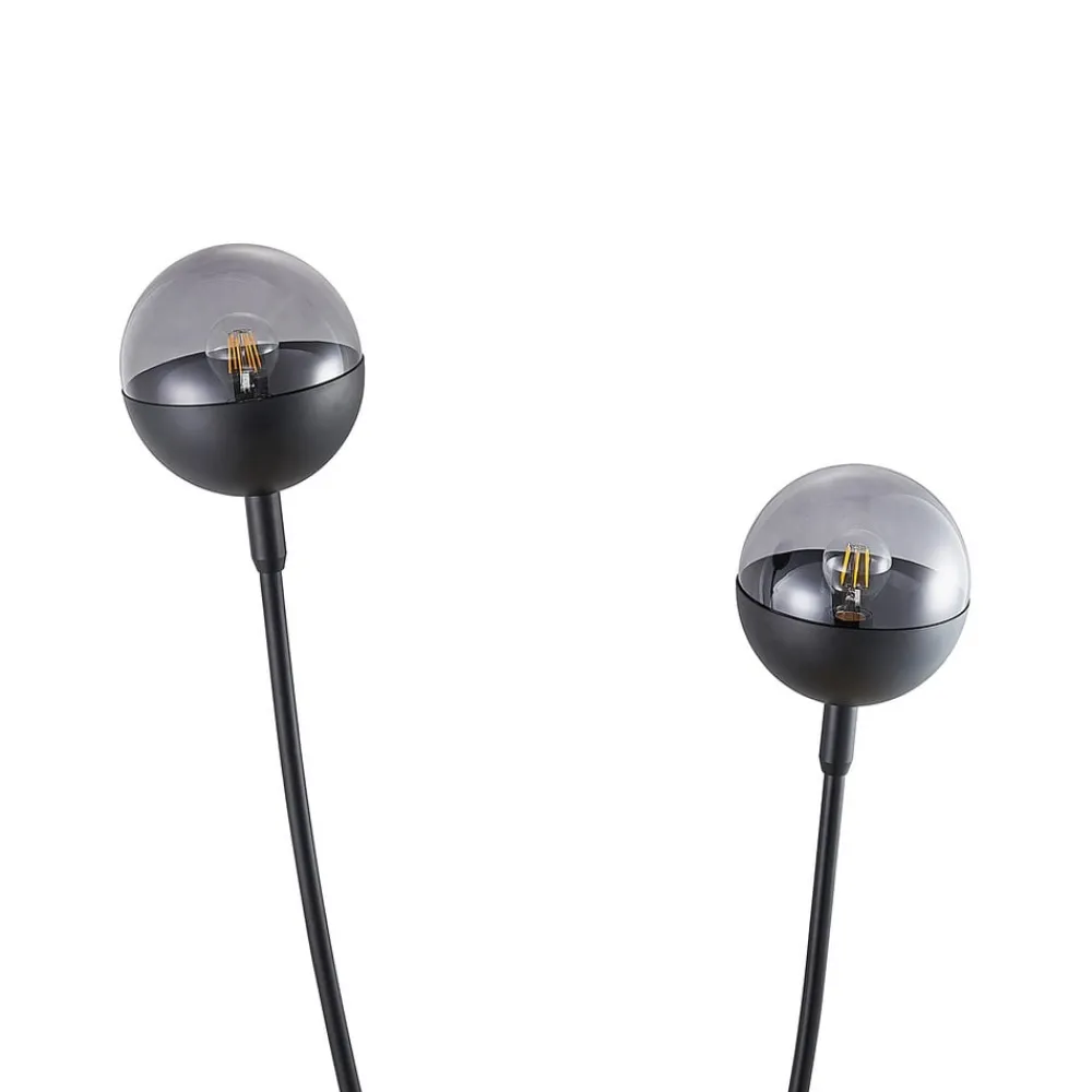 Dustian gulvlampe, 2 lyskilder^Lucande Outlet