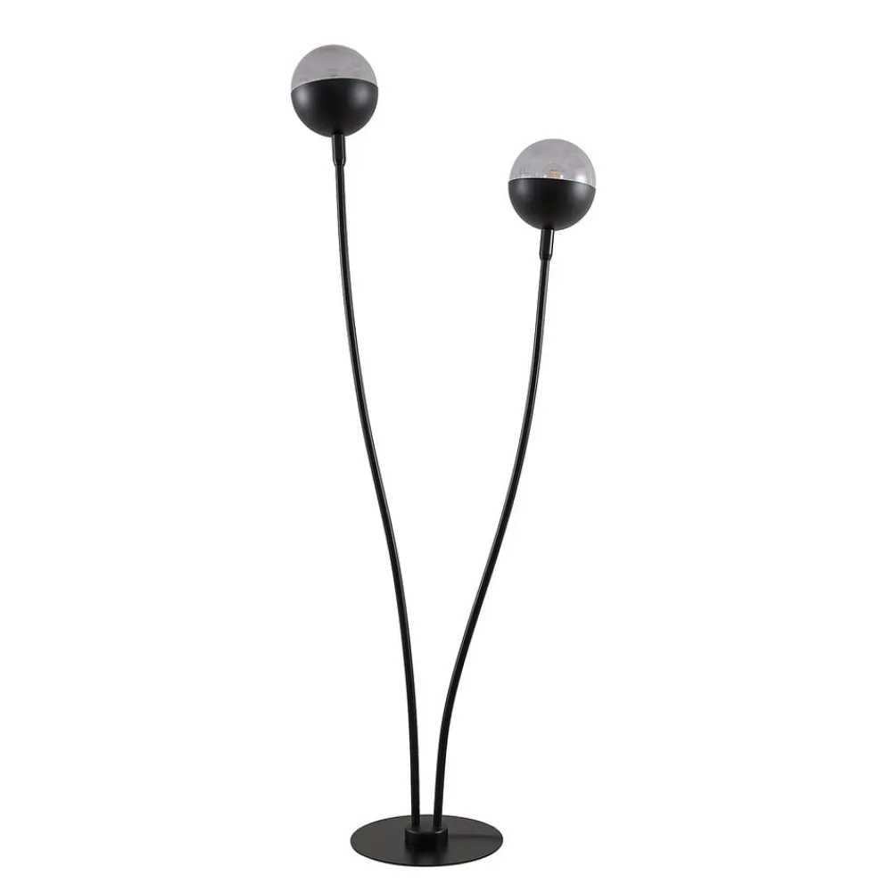 Dustian gulvlampe, 2 lyskilder^Lucande Outlet