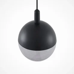 Dustian pendellampe, glaskugle^Lucande Hot