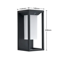 Eliel LED-solcellevæglampe^Lucande New