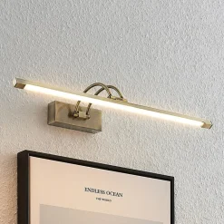 Lucande Felena LED-gallerilampe, antik messing