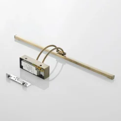 Lucande Felena LED-gallerilampe, antik messing