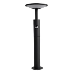 Fenia LED-vejlampe, 60 cm, sensor, IP54, antracit^Lucande Clearance