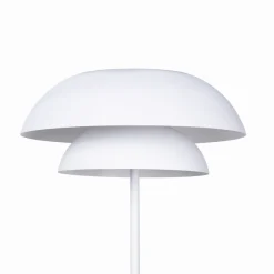 Lucande gulvlampe Kellina, 151 cm, hvid, metal, E27