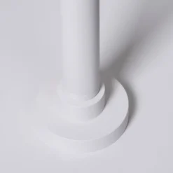 Lucande gulvlampe Kellina, 151 cm, hvid, metal, E27