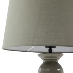 Lucande gulvlampe Lyndorin, grøn, keramik, 150 cm