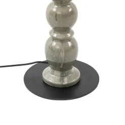 Lucande gulvlampe Lyndorin, grøn, keramik, 150 cm