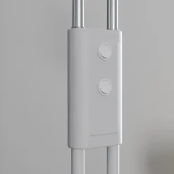 gulvlampe Medira, hvid, 2 lyskilder, justerbar, GU10^Lucande New