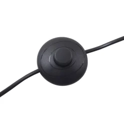 gulvlampe Silka, højde 216 cm, sort, metal^Lucande Sale