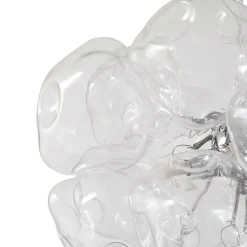 Lucande hængelampe Diborah, klar, Ø 43 cm, glas, G9