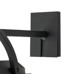 2-i-1 LED-solcellelampe Tilena, sort, rund, aluminium^Lucande Outlet