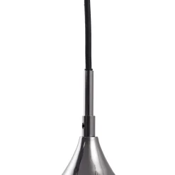 Lucande Jarven hængelampe, 3 lyskilder, sort, glas