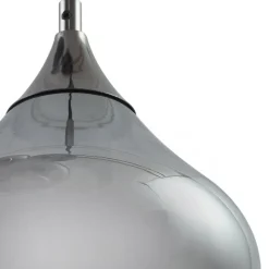 Jarven hængelampe, 7 lyskilder, sort, glas^Lucande New