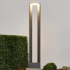 Lucande Terrassebelysning|Gadebelysning>Jeny LED-vejlampe, 100 cm, antracit, aluminium