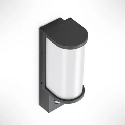 Lucande Jokum udendørs LED-væglampe, IP54, sensor