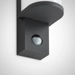 Lucande Jokum udendørs LED-væglampe, IP54, sensor