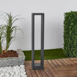 Jupp LED-vejlampe, sæt med 4, 60 cm, antracit, IP54^Lucande New