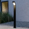 Lucande Terrassebelysning|Gadebelysning>Juvia LED-vejlampe, 100 cm, antracit, metal, IP54