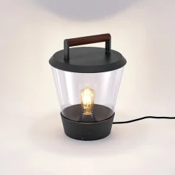 Lucande Larkyn bordlampe, udendørs dekoration