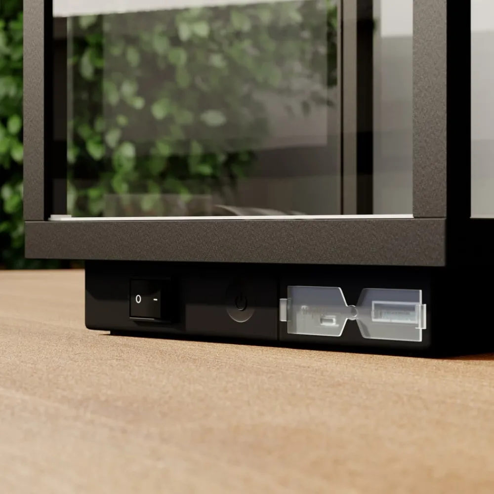 LED genopladelig bordlampe Cube, aluminium, IP54, dæmpbar^Lucande Discount