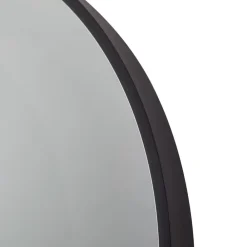 LED infinity-spejl Emire, sort, aluminium, CCT, IP44^Lucande Best