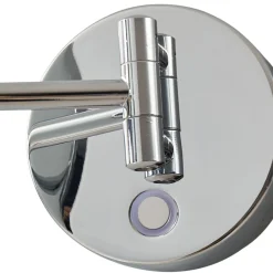 LED kosmetikspejl Fyria, krom, stål, CCT^Lucande Outlet