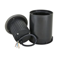 Lucande LED nedgravningslampe Jos, rund, drejelig, IP67