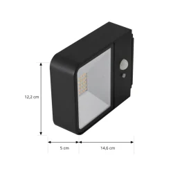 Lucande Solcelle Lampe Med Sensor|Væglampe Med Sensor><noscript><img width=