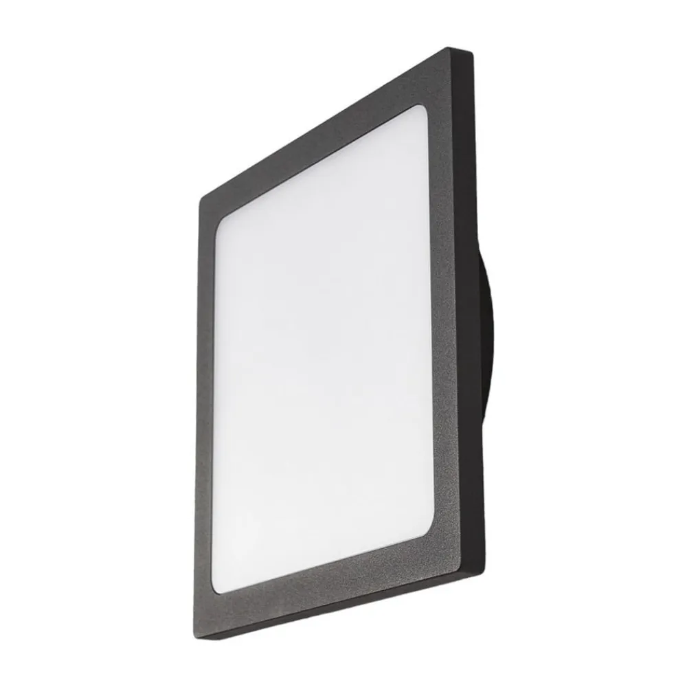 LED udendørs loftlampe Mabella, 23 cm, antracit^Lucande Hot