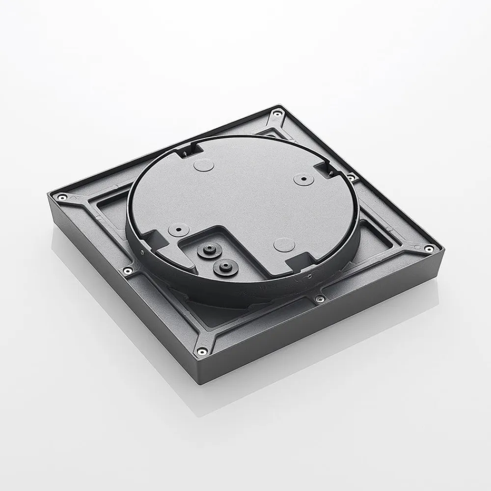 LED udendørs loftlampe Birta, mørkegrå, 27 cm, IP54^Lucande Online