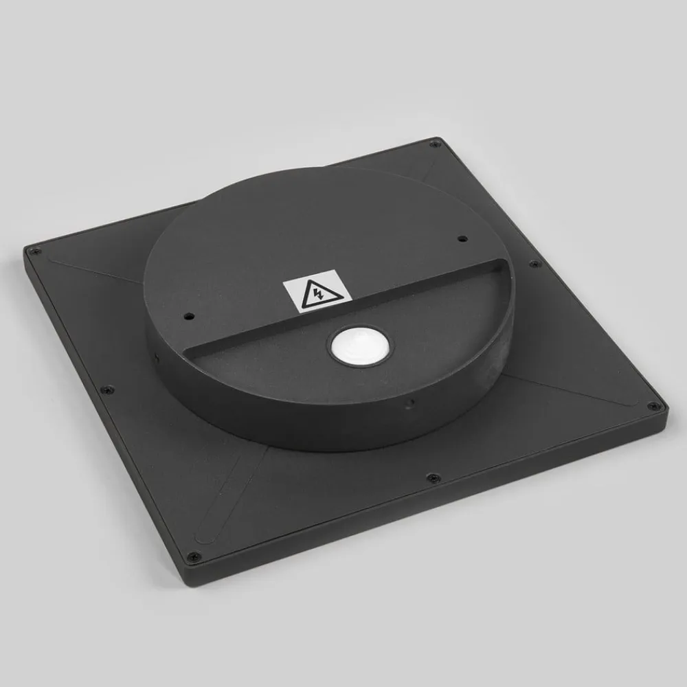 Lucande LED udendørs loftlampe Mabella, 23 cm, sensor, IP65