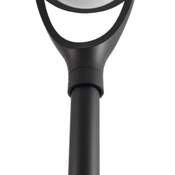 Lucande LED udendørslampe Filor, sort, aluminium, 250 cm