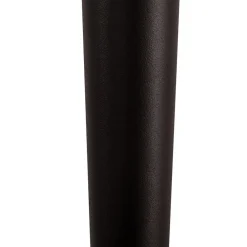 LED-batteridrevet lysestage Lea, vase, mørkebrun, 28 cm^Lucande Sale