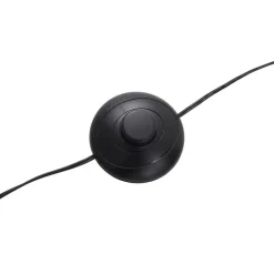 LED-buelampe Boga, sort, metal, dæmpbar^Lucande Outlet