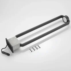 LED-gadelampe Belna, 100 cm, antracit, beton, IP65^Lucande Sale