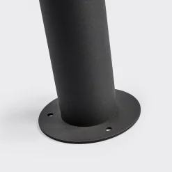 Lucande LED-gadelampe Fenia, 100 cm, antracit, IP65