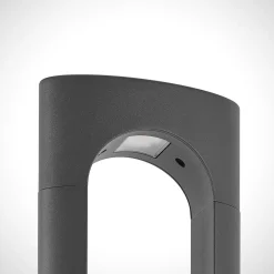 LED-gadelampe Fenti, 90 cm, antracit, aluminium^Lucande Clearance