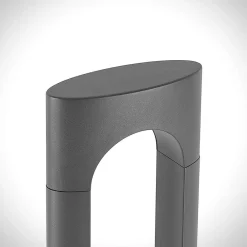 LED-gadelampe Fenti, 90 cm, antracit, aluminium^Lucande Clearance