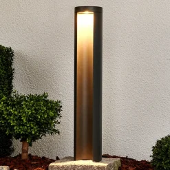Lucande Terrassebelysning|Gadebelysning>LED-gadelampe Jaron, 65 cm, antracit, IP54
