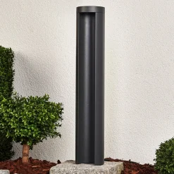 Lucande Terrassebelysning|Gadebelysning>LED-gadelampe Jaron, 65 cm, antracit, IP54