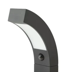 LED-gadelampe Lennik, sensor, 100 cm, antracit^Lucande Outlet