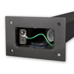 LED-gadelampe Lennik, 100 cm, antracit, metal^Lucande Best