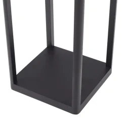 LED-gadelampe Thorvid, højde 120 cm, sort^Lucande Sale